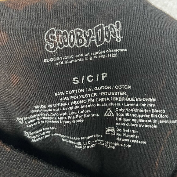 Scooby-Doo NWOT Distressed Tee - Picture 3 of 3